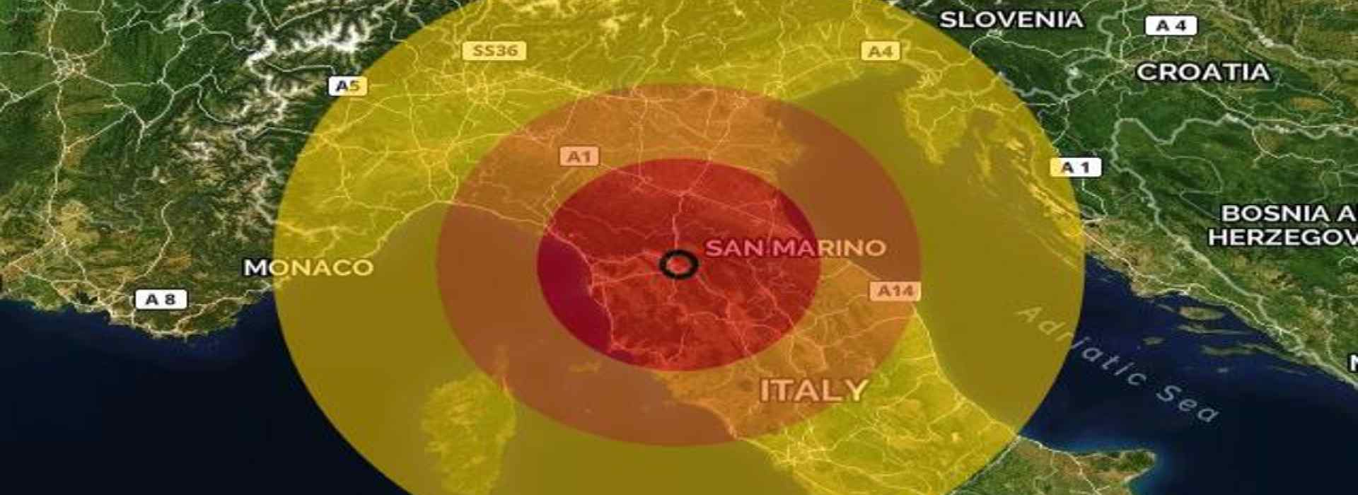 Terremoto a Firenze. Epicentro a Impruneta